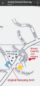 1955 Jalan Majapahit Mosque Map