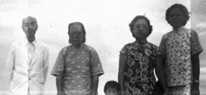 1955 Woon Poh Lin with Woon Keng Lim and Grandma