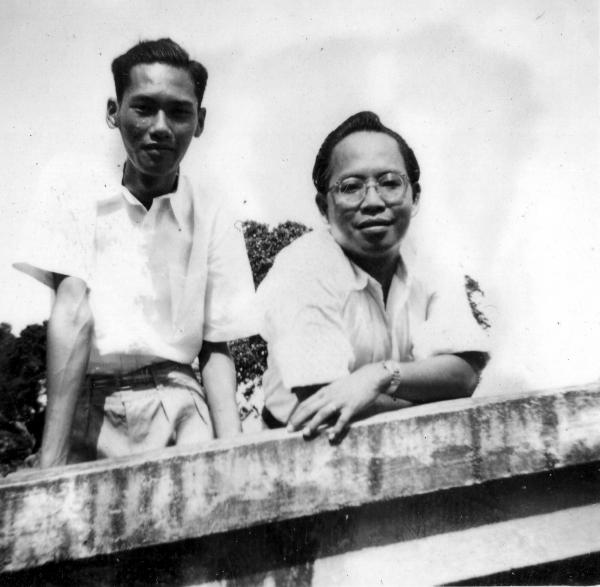 1959 Woon Khai Boon and friend