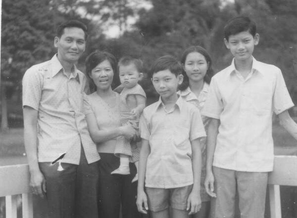 1973 Woon Khai Boon and Family at Macritche Reservoir
