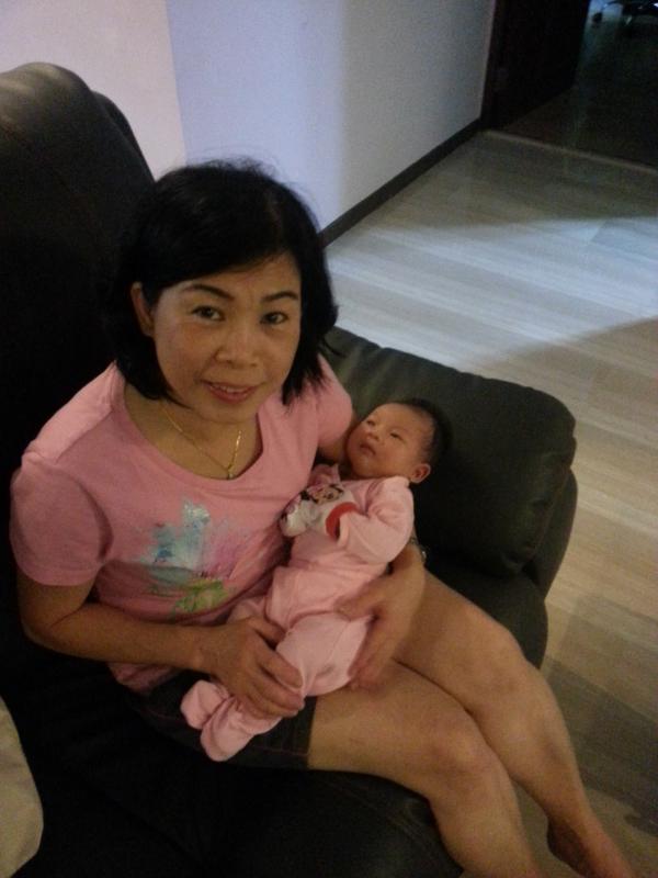 Day 5 Woon Rui Xuan with Grandma Chan Gek Choo Sally