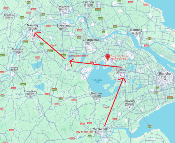 Hangzhou Map