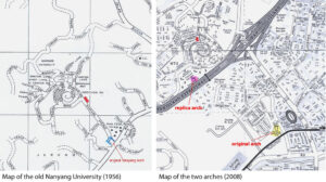 Map of two arches 2008