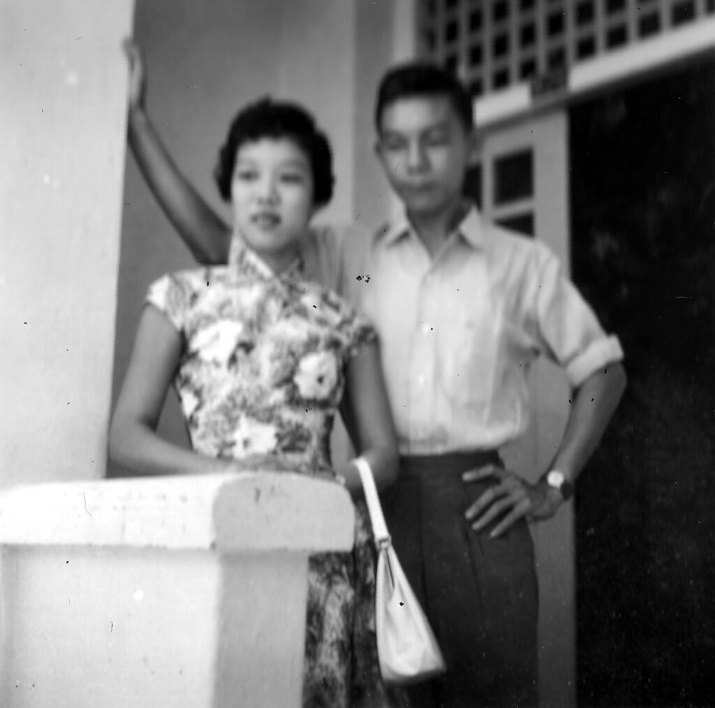 1959 Chan Peng Wah Victor at Jurong Crescent Road Home Porch