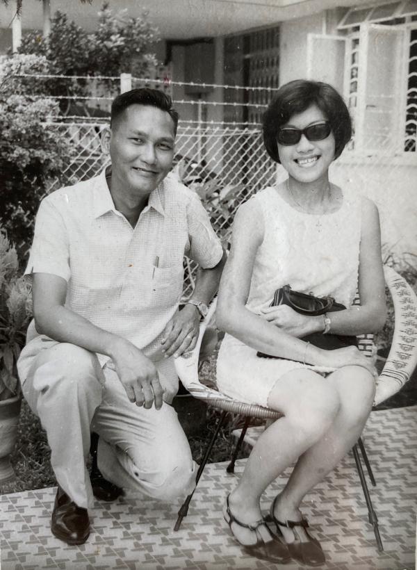 1968 Woon Khai Boon and Chan Yee Keng at Katong Home