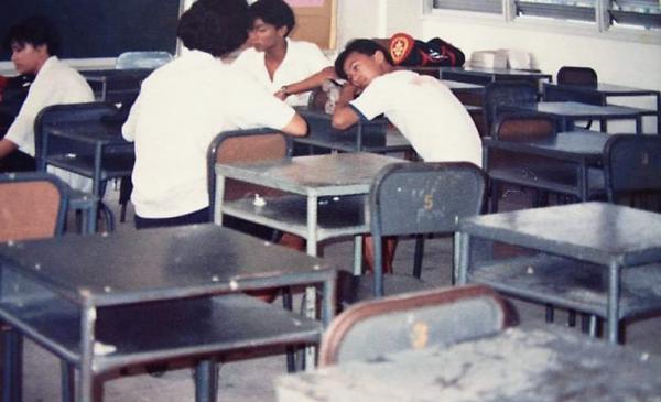 Typical classroom in 1980's
