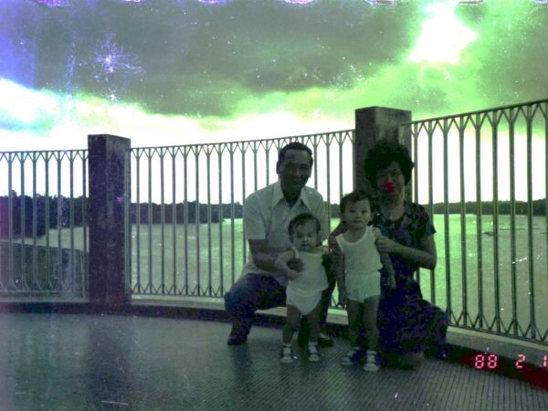 1988 Derrick and Eric Woon visit to Seletar Reservoir