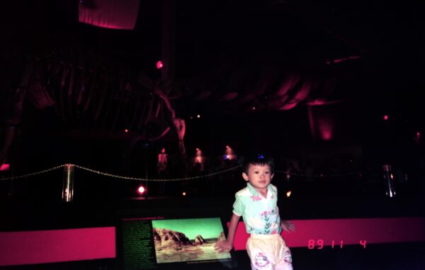 1989 - Visit to Dinosaur Exhibition at Singapore Science Centre