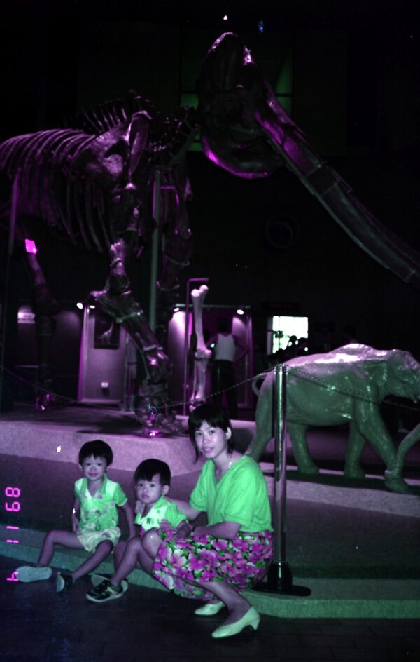 1989 Visit to Dinosaur Exhibition at Singapore Science Centre