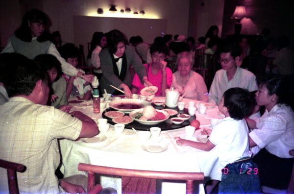 1990 Chinese New Year visits Katong Aunt Grandpa Chan Woon Lai Fun