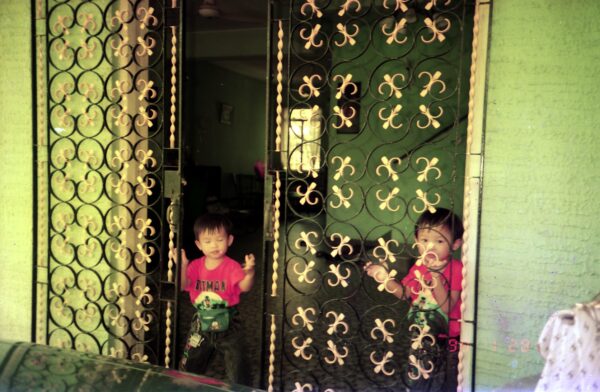 1990 Chinese New Year visits Katong Aunt Grandpa Chan Woon Lai Fun