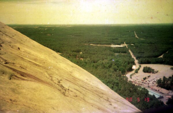 1990 Sally visit to Atlanta and Stone Mountain