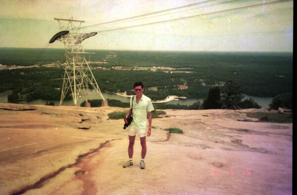 1990 Sally visit to Atlanta and Stone Mountain