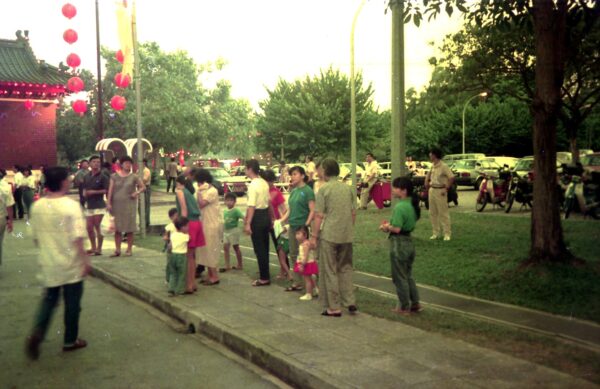 1990 - Visit to Chinese Garden Lantern Festival with Granny