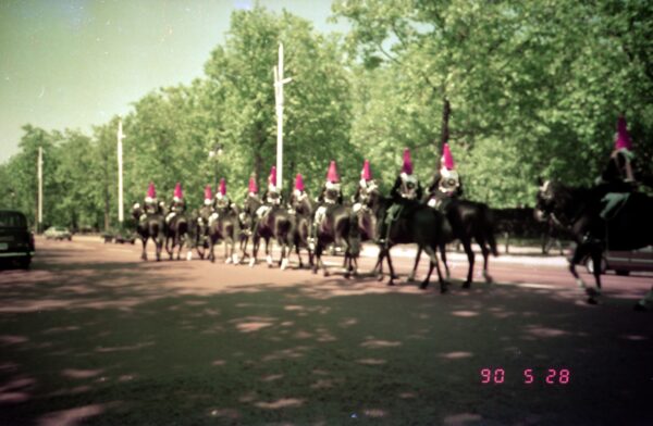 1990 Visit to London and Peter Klein home