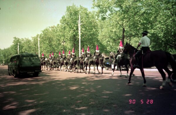 1990 Visit to London and Peter Klein home