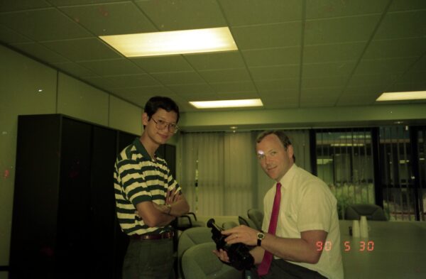 1990 Visit to London and Peter Klein home