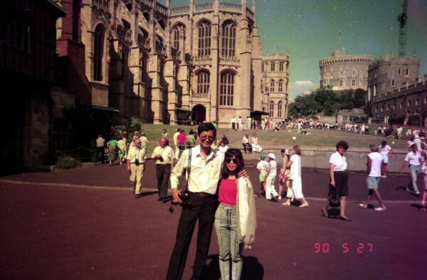 1990 Visit to London and Peter Klein home