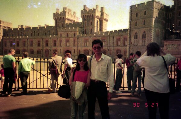 1990 Visit to London and Peter Klein home