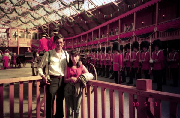1990 Visit to London and Peter Klein home
