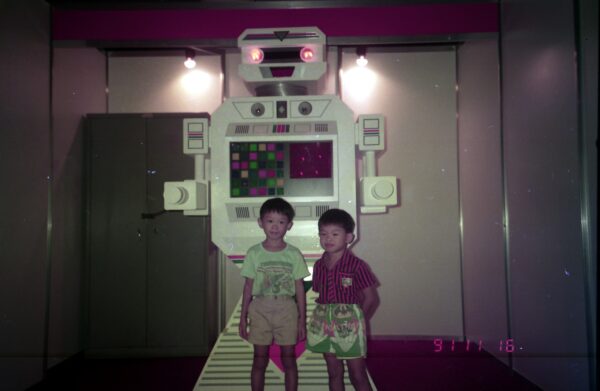 1991 Childcare outing with Derrick and Eric at Malaysia