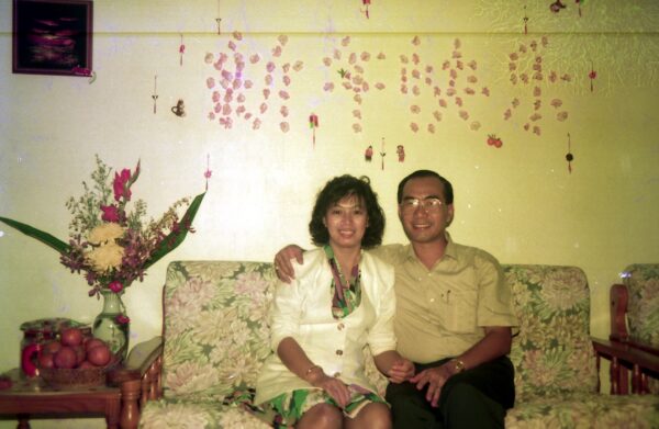 of Chinese New Year Celebration with relatives - Lau Family at Block 417 home
