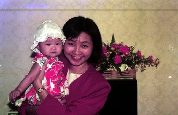1991 - Chinese New Year Celebration with Relatives - Ghim Moh home on Day 1