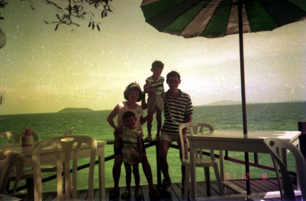 1991 - Holiday at Phuket Thailand - Hotel Swimmimg Pool