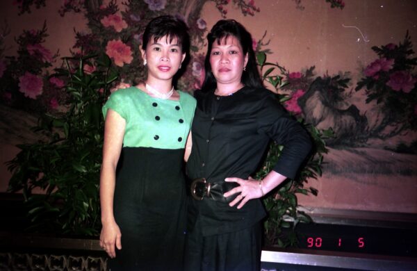 1993 Sally attending JVC Dinner and Dance