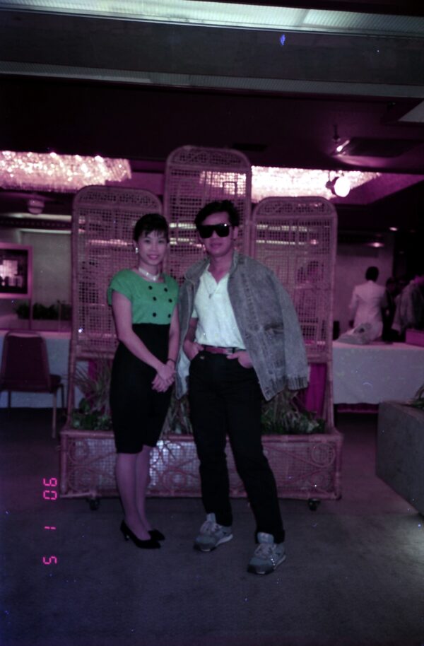 1993 Sally attending JVC Dinner and Dance