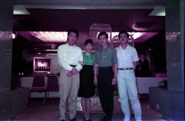 1993 Sally attending JVC Dinner and Dance