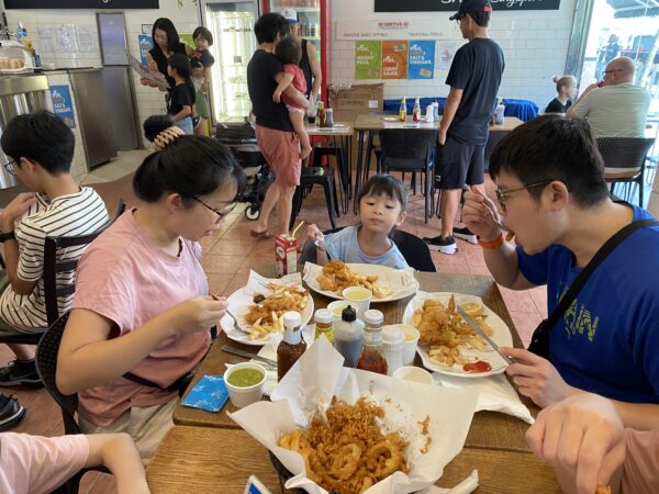 2025 Birthday lunch at Smiths Fish and Chips Restaurant3