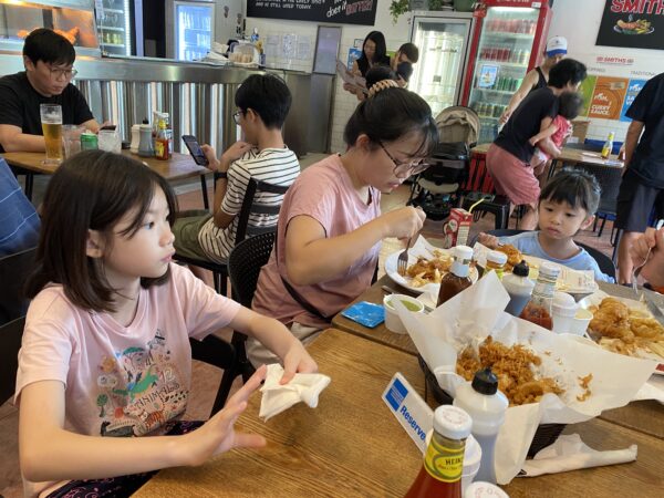 2025 Birthday lunch at Smiths Fish and Chips Restaurant4