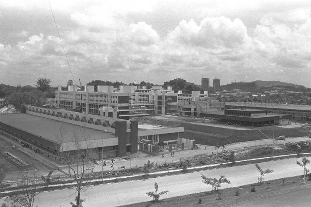 Before: Singapore Polytechnic - Dover Road Campus (1976)