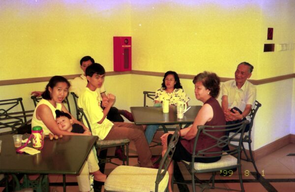 1999 Eric Birthday celebration at Parc Oasis