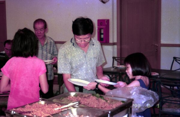 1999 Eric Birthday celebration at Parc Oasis