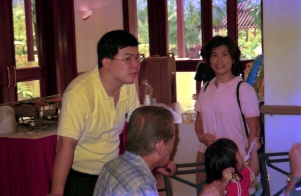 1999 Eric Birthday celebration at Parc Oasis