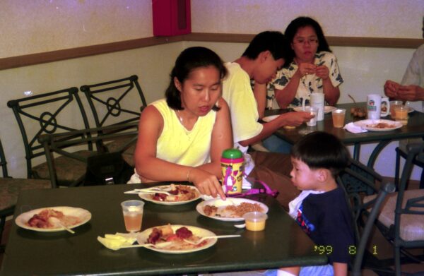 1999 Eric Birthday celebration at Parc Oasis