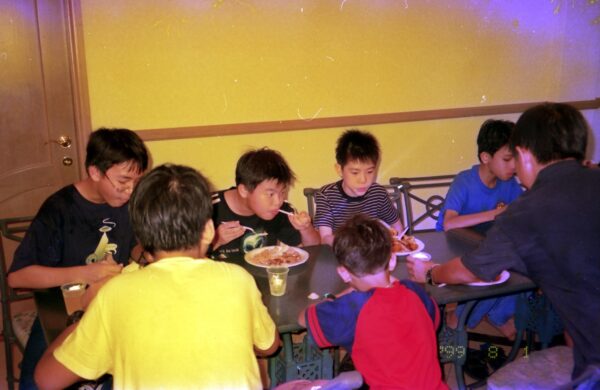 1999 Eric Birthday celebration at Parc Oasis