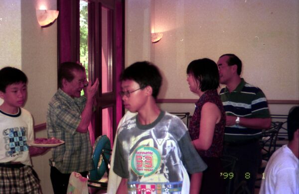 1999 Eric Birthday celebration at Parc Oasis