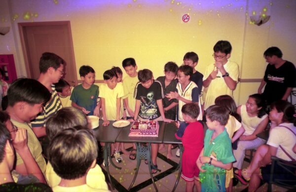 1999 Eric Birthday celebration at Parc Oasis