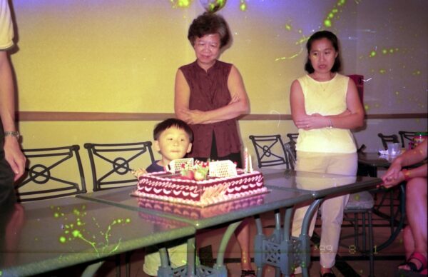 1999 Eric Birthday celebration at Parc Oasis