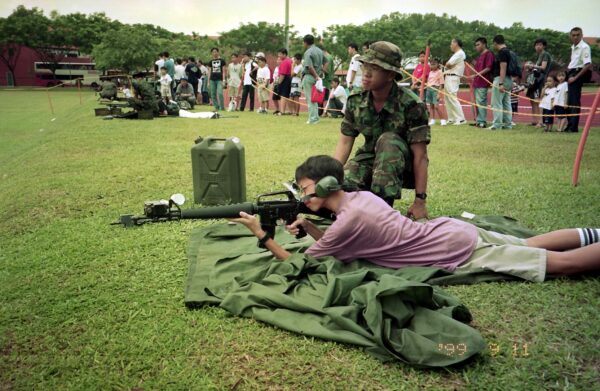 1999 SAFRA visit with Derrick Eric and Andy