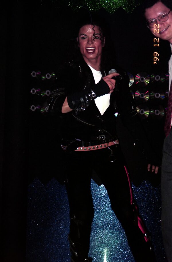 1999 Visit to Madame Tussauds Museum with Sally