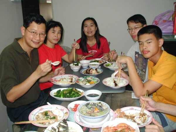 2003 Chinese New Year Lunch at Ghim Moh