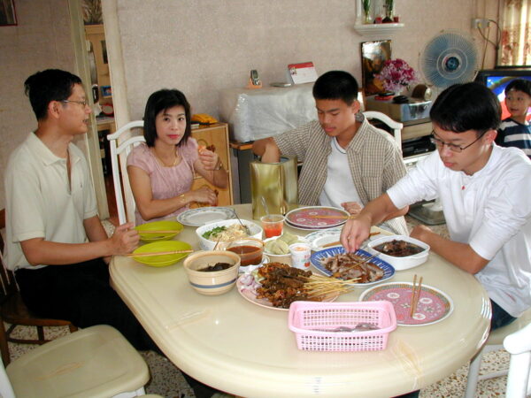 2003 Chinese New Year Lunch at Ghim Moh