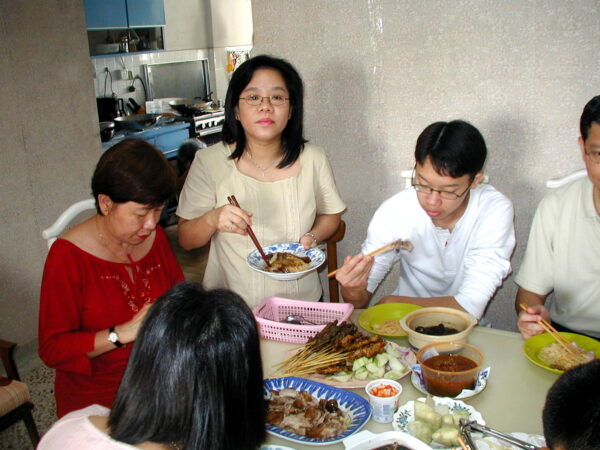 2003 Chinese New Year Lunch at Ghim Moh