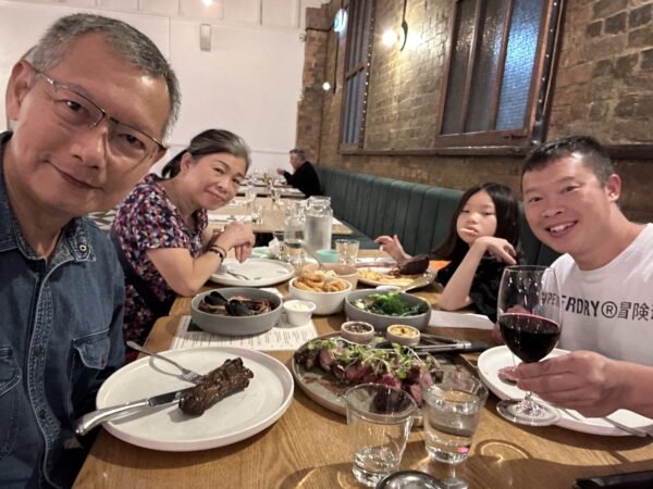 Dinner at Bakehouse Steakhouse - Brisbane Australia