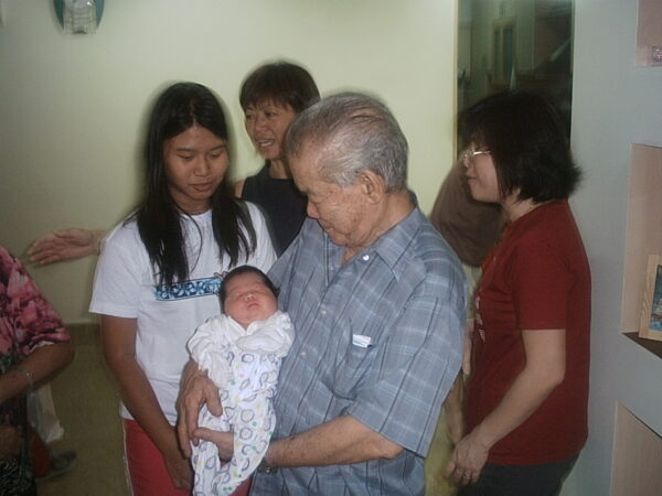 2003 - Hayden at Alan Chan Home - Christmas Gathering