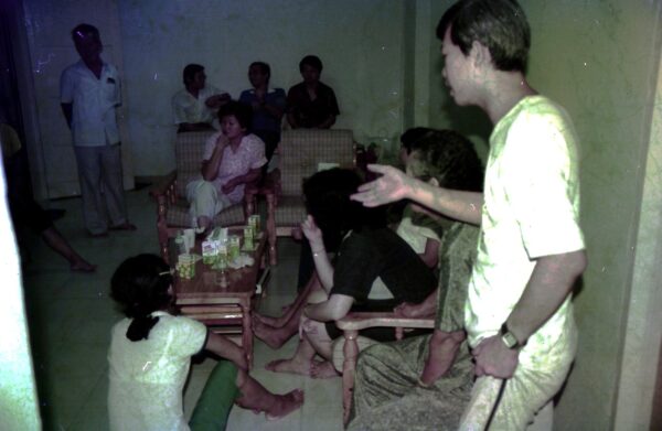 1985 House warming celebration at our first home Jurong West Block 417
